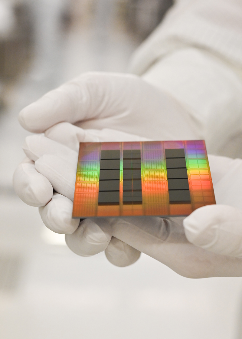 Chiplet Integration with die-to-wafer hybrid bonding